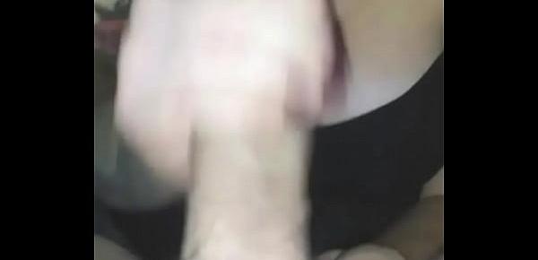  Girlfriend reluctantly takes huge load of cum